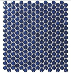 Roca CC Mosaics Penny Round Cobalt Bright